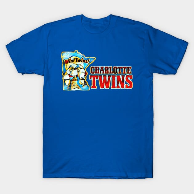 Charlotte Twins Baseball T-Shirt by Kitta’s Shop